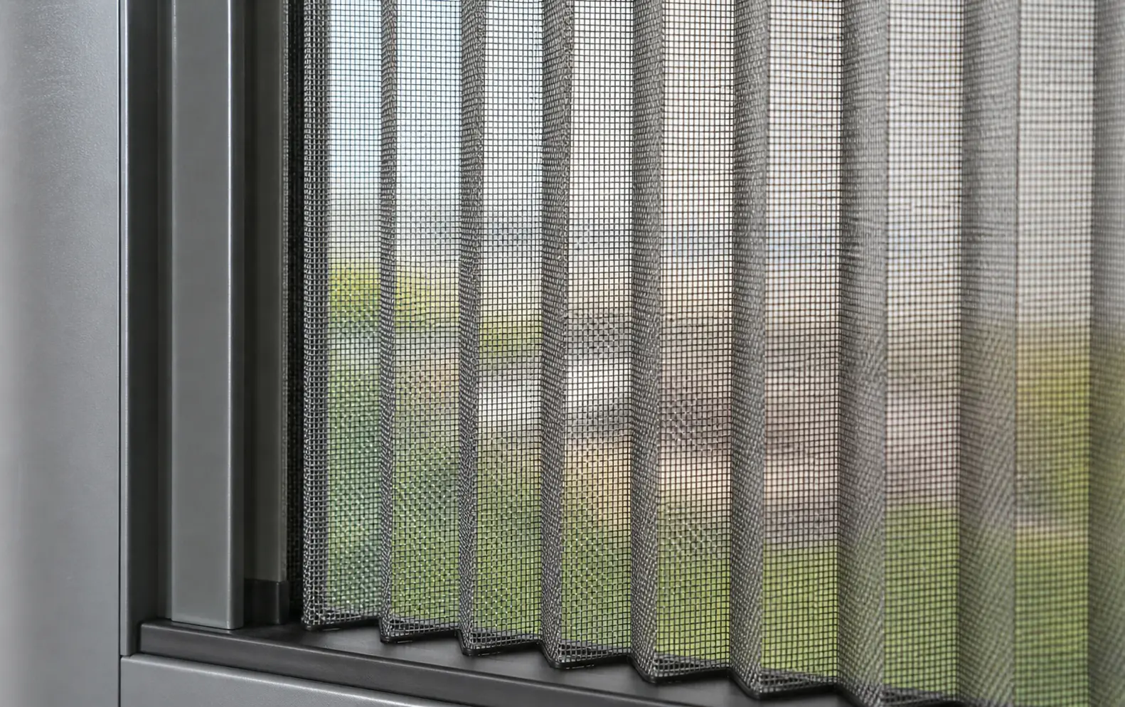 Pleated Mesh