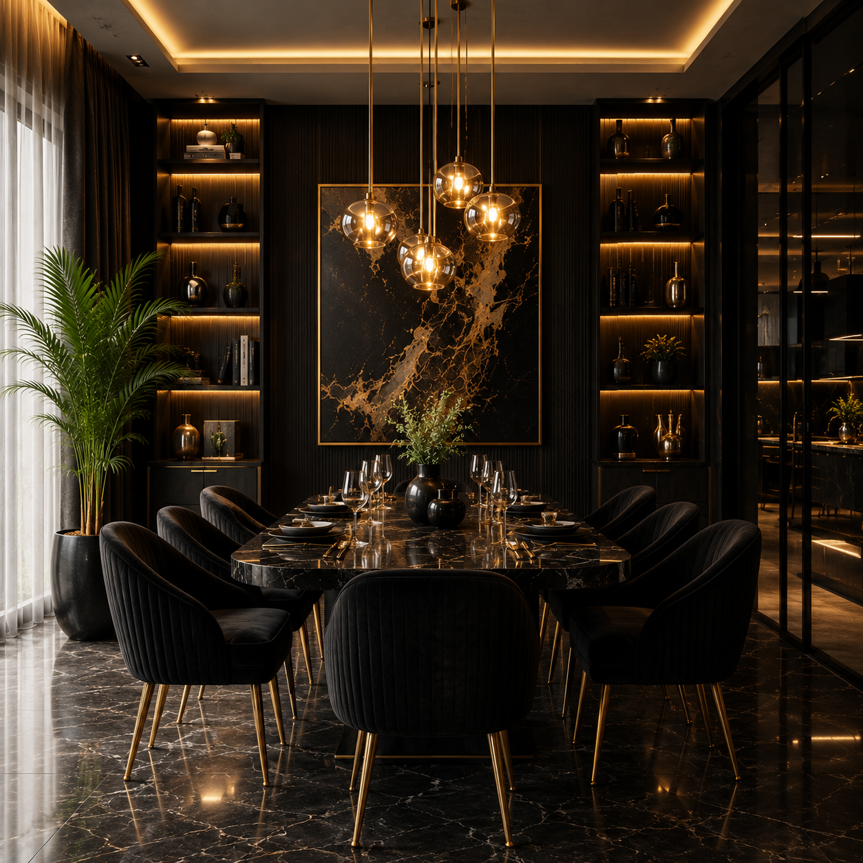 Luxury Interior Dining Room 2